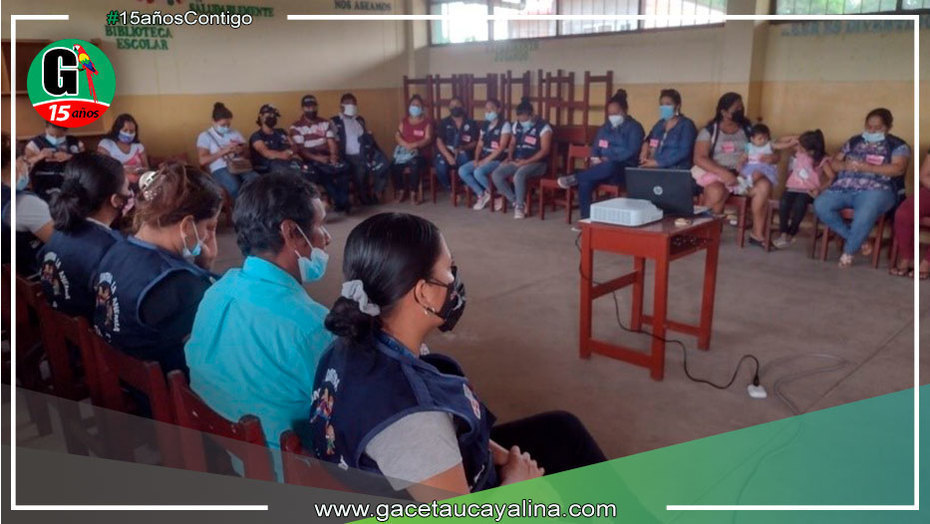 En Yarinacocha se capacitaron más de 80 actores sociales en temas de salud