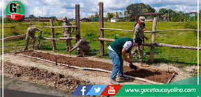 Instalan Biohuertos en zona fronteriza de Yuruá