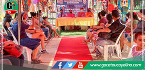 OMAPED de Yarinacocha clausuró su taller ocupacional 