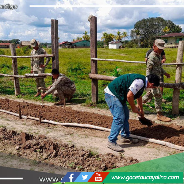 Instalan Biohuertos en zona fronteriza de Yuruá