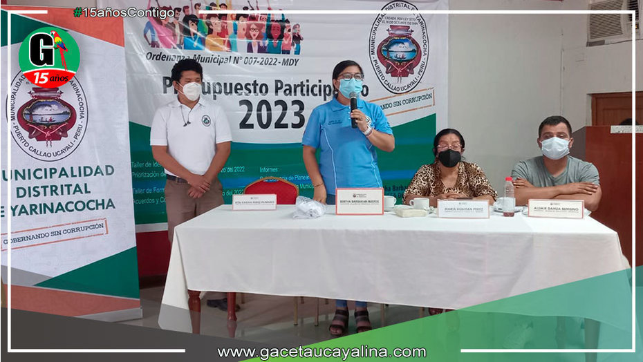 Alcaldesa inaugura el primer taller del Presupuesto Participativo 2023