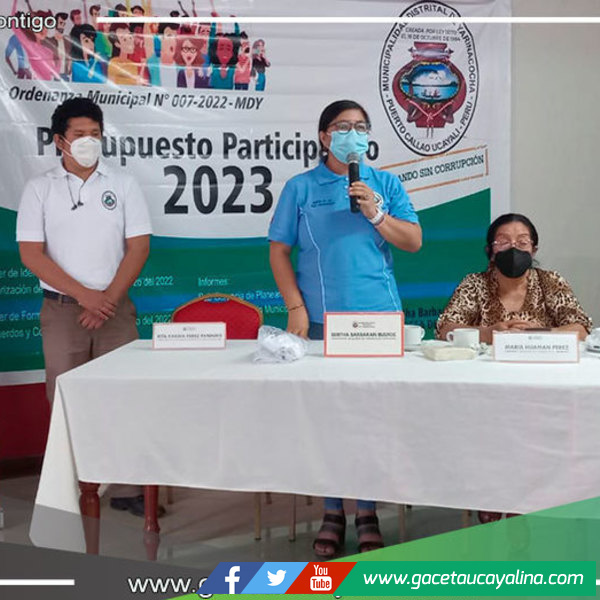 Alcaldesa inaugura el primer taller del Presupuesto Participativo 2023