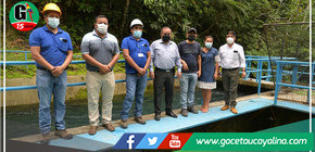 Gobernador Regional visitó hidroeléctrica de Canuja junto a gerente territorial de Atalaya 