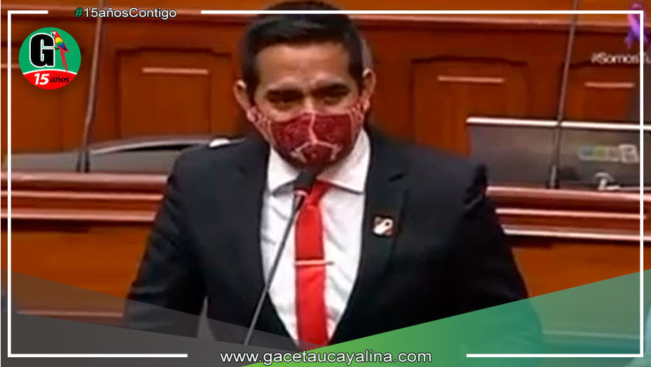 Así fue la intervención del Congresista Elvis Vergara en el Debate para el Voto de Confianza
