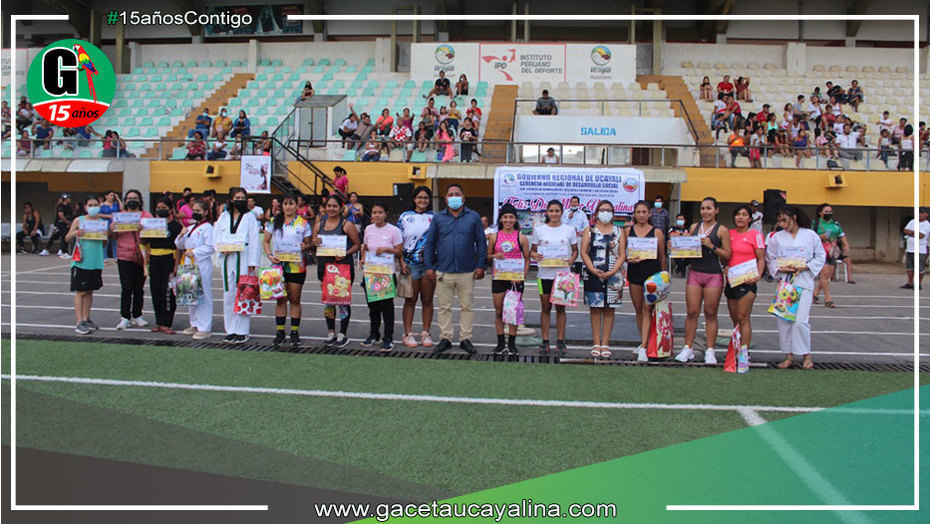 Reconocen a deportistas de Ucayali en el Día Internacional de la Mujer