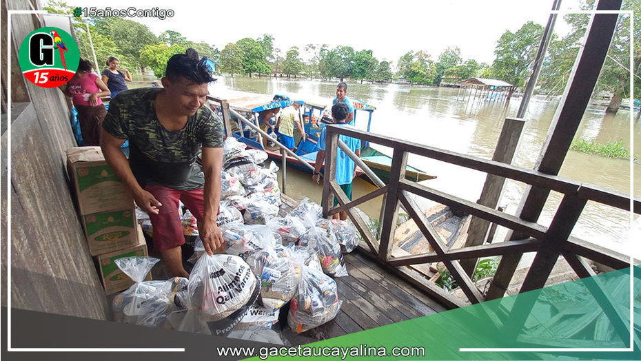 Municipalidad de Yarinacocha lleva alimentos de Qali Warma a Caseríos y C N. Panaillo