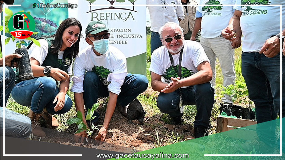 Lanzan proyecto “Sembrando oxígeno en la Amazonia” en Ucayali