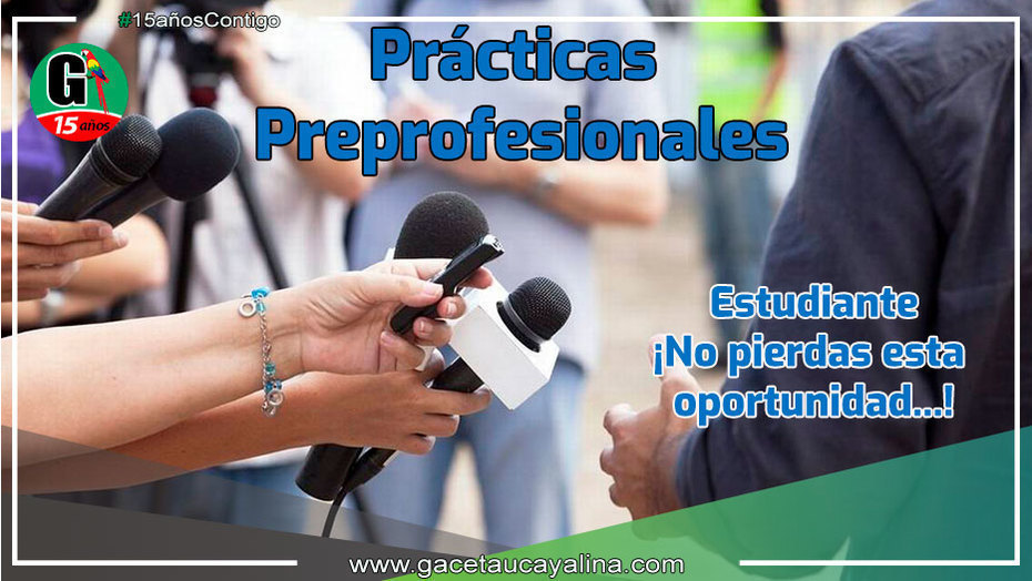 Prácticas Preprofesionales para estudiantes de Ciencias de la Comunicación