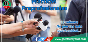 Prácticas Preprofesionales para estudiantes de Ciencias de la Comunicación