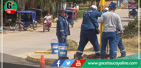 Dos nuevos semáforos en calles de Yarinacocha