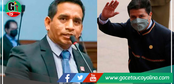 Congresista Elvis Vergara Mendoza, pide al presidente Pedro Castillo, cumplir con sus compromisos 