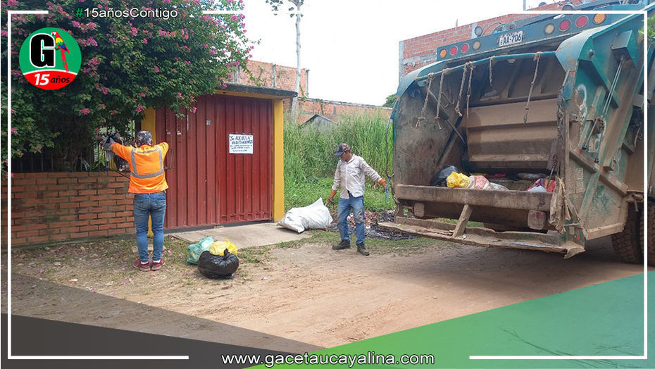 Yarinenses están respetando el horario del paso de camiones recolectores