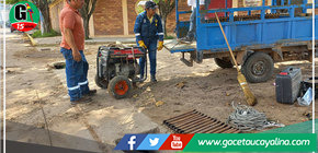 Municipalidad de Yarinacocha coloca rejillas en diferentes puntos de la ciudad