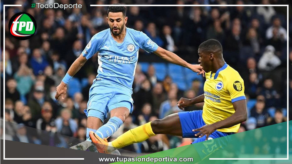 Manchester City retoma el liderato de la Premier tras golear al Brighton