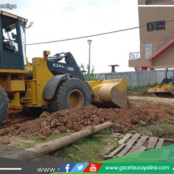 Un paso más para la culminación del Bulevar de Yarinacocha