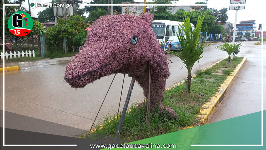 Municipalidad de Yarinacocha realiza mantenimiento a parque del A.H. Agustín Cauper