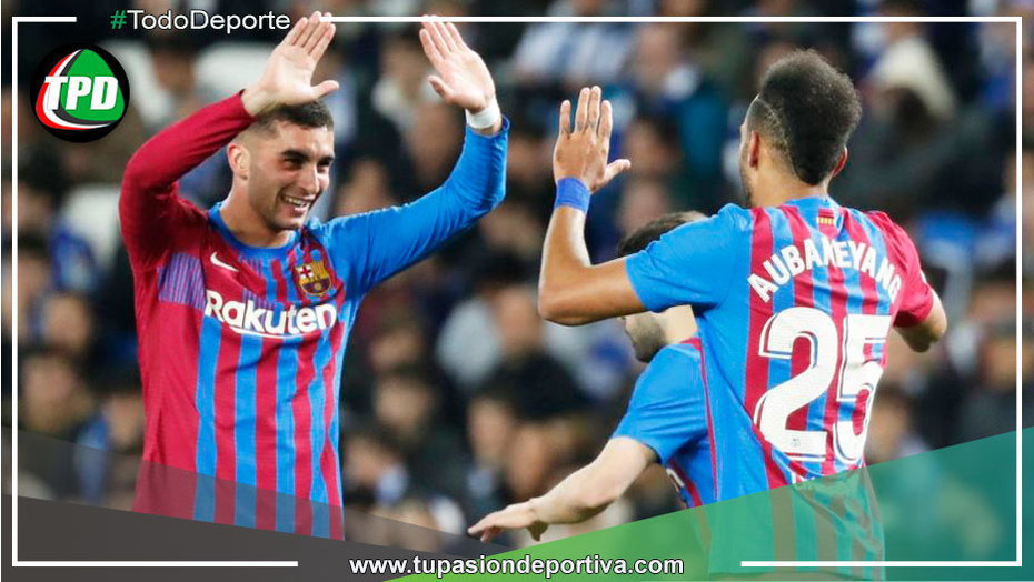 Barcelona derrotó 1-0 a la Real Sociedad y queda a 15 del Real Madrid