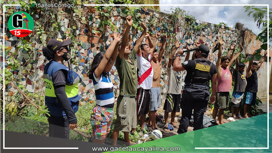 Serenazgo trabaja en la erradicación de fumaderos de Yarinacocha