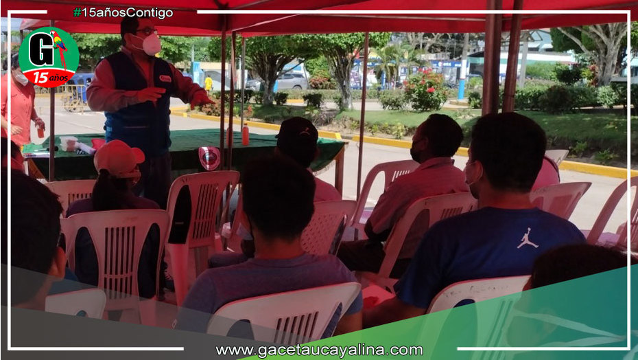 Capacitación a responsables de las JASS de Yarinacocha