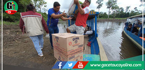 Municipalidad de Yarinacocha lleva productos lácteos a comunidades