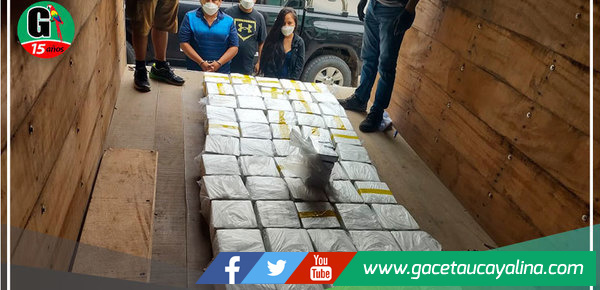 Hallan más de 340 kilos de droga en camión que circulaba por el distrito de Von Humboldt 