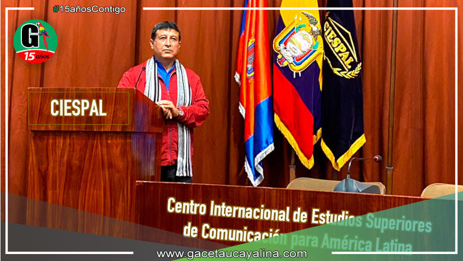 Centro de Estudios Superiores CIESPAL en Ecuador invita a Ex Coronel Juan Silva Bocanegra