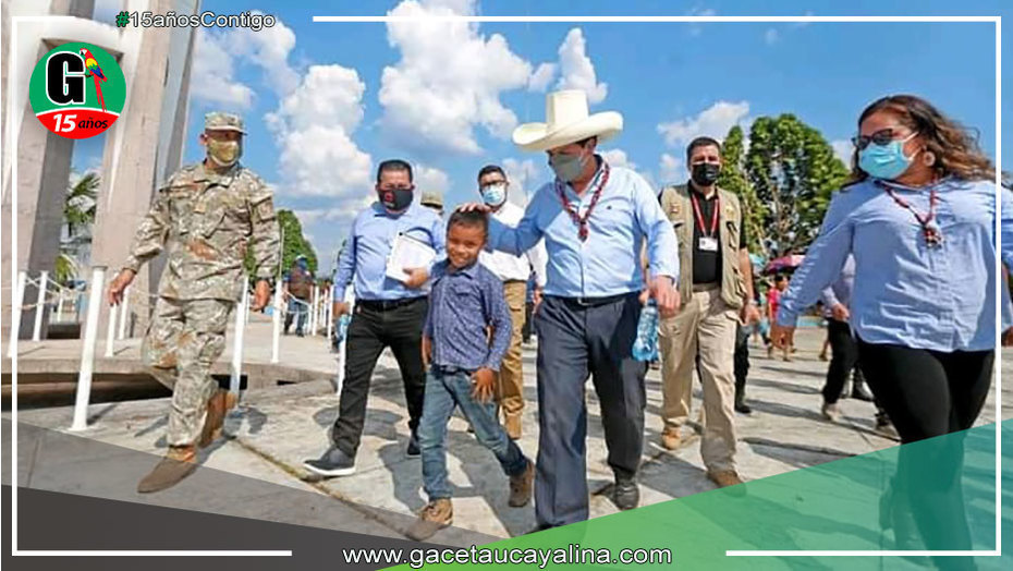 Presidente Castillo arribó a Pucallpa para encabezar sesión del consejo de ministros