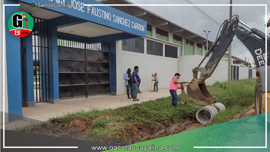 APAFA de I.E. José Faustino Sánchez Carrión es atendida por municipalidad yarinense
