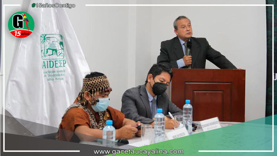 Ricardo Soberón: “Tenemos el compromiso de continuar apoyando a los pueblos originarios”