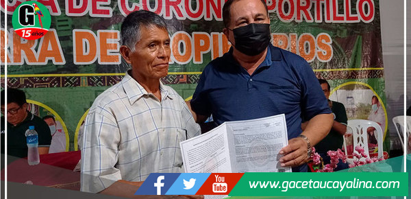 Vecinos del A.H. Géminis ahora son propietarios de los terrenos que habitan desde hace 10 años