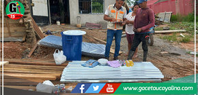 Municipalidad de Yarinacocha brinda ayuda humanitaria a damnificado y afectado 