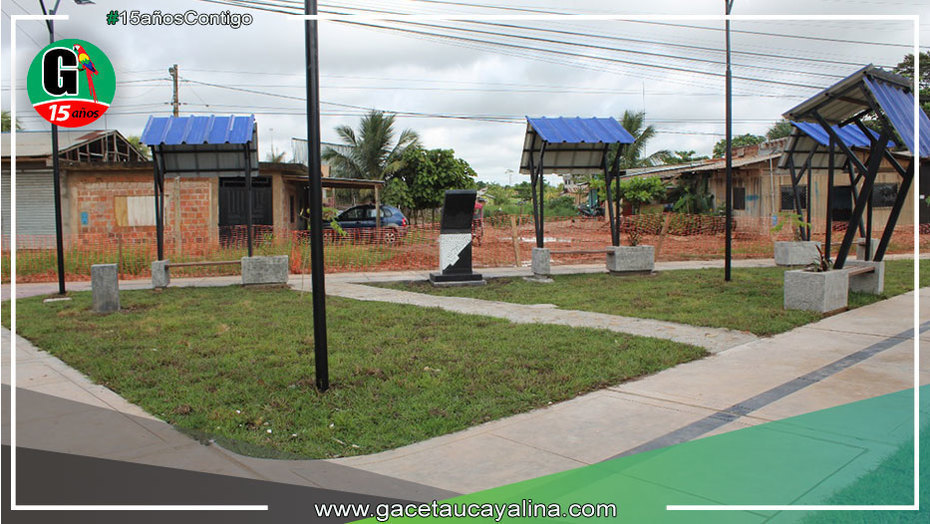 Parque del A.H. Antonio Maya de Brito pronto entrará al servicio del vecindario pucallpino
