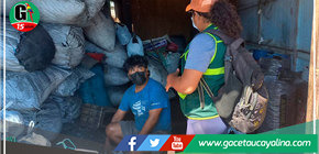 Exhortan a comerciantes y vecinos de Av. Bellavista a mantener sus calles libres de basura