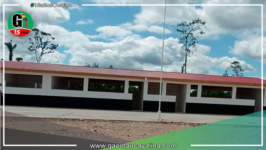 Empresa Ocho Sur entregó nuevo local escolar al Caserío la Perla de Sanja Seca - Nueva Requena