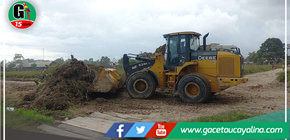 Municipalidad de Yarinacocha abre vía principal en Asociación Mario Martínez