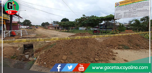 Municipalidad de Yarinacocha vigila obra en A.H. Ulises Reátegui 