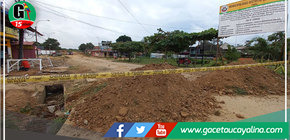 Municipalidad de Yarinacocha vigila obra en A.H. Ulises Reátegui 