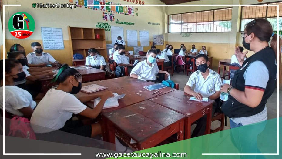 DEMUNA de Yarinacocha brinda charlas para evitar abusos
