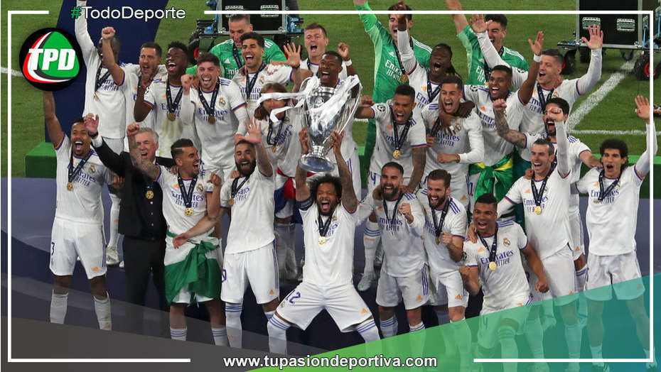 Así festejan los Campeones de la Champions