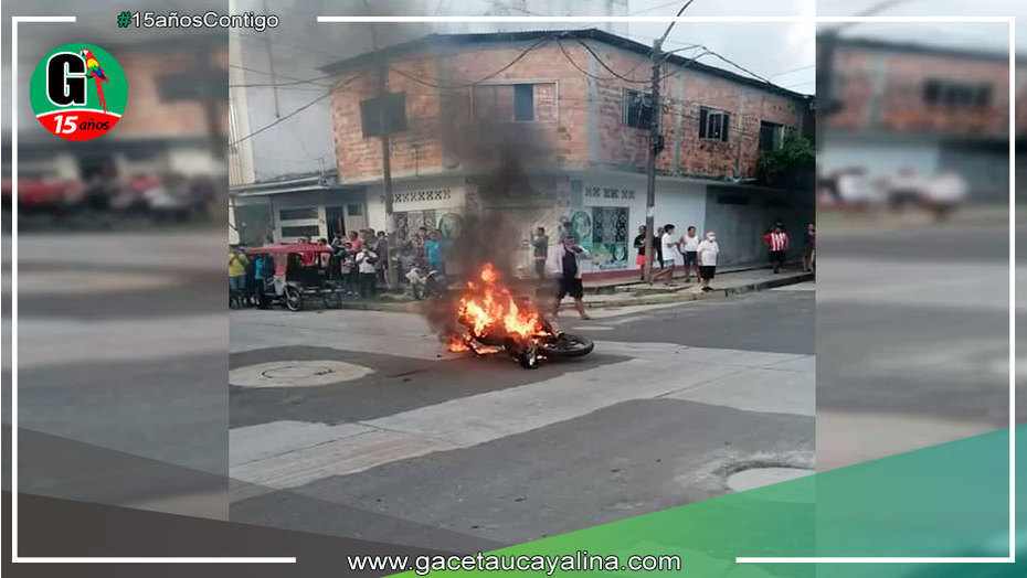 En Iquitos, delincuentes fueron brutalmente golpeados por robar a una señora