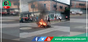 En Iquitos, delincuentes fueron brutalmente golpeados por robar a una señora