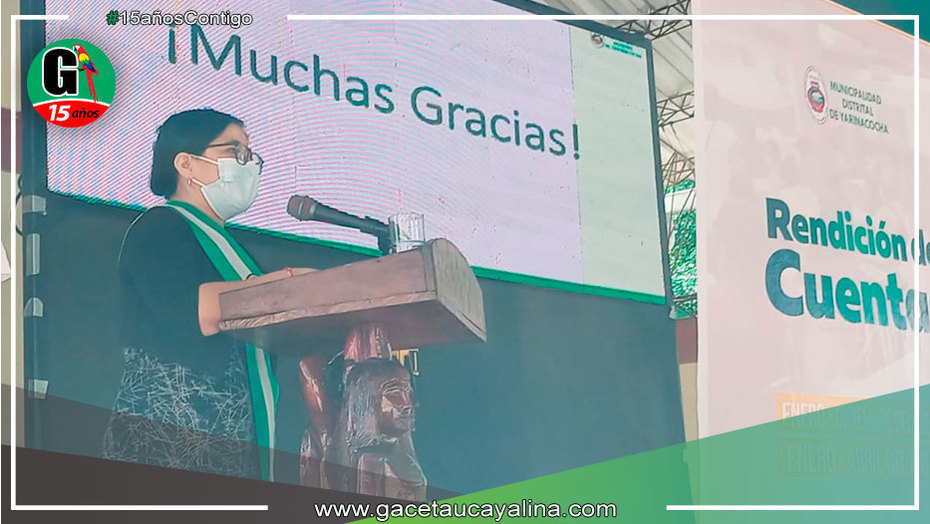 Municipalidad de Yarinacocha presenta rendición de cuentas de su gestión