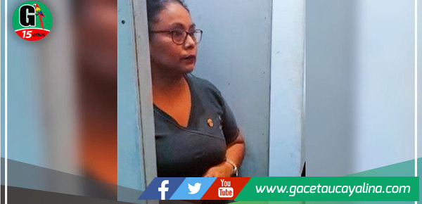 Intervienen a servidora con sustancia prohibida en Pucallpa