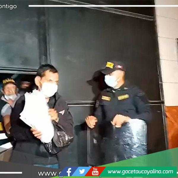 Detienen a ex Prefecto de Ucayali en operativo contra organización criminal dedicada al tráfico de terrenos en Pucallpa