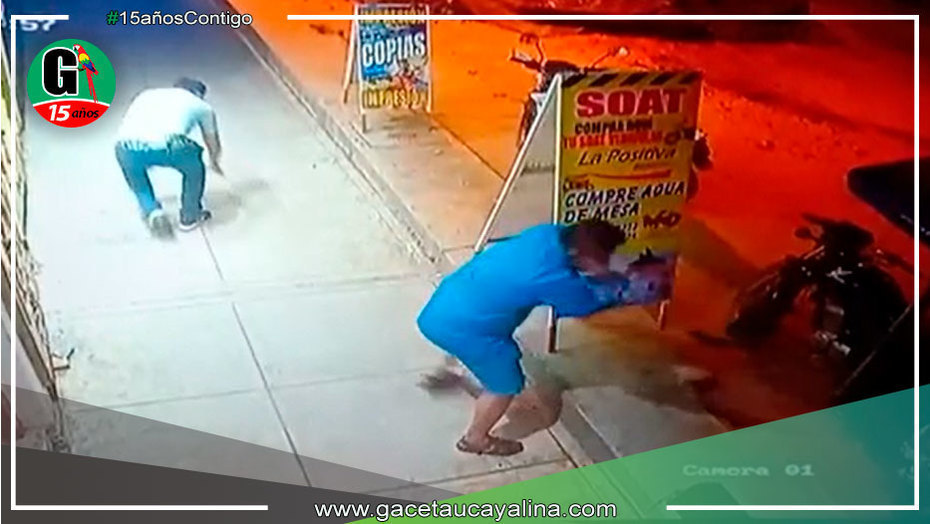 Delincuentes balean a policía en la puerta de su vivienda