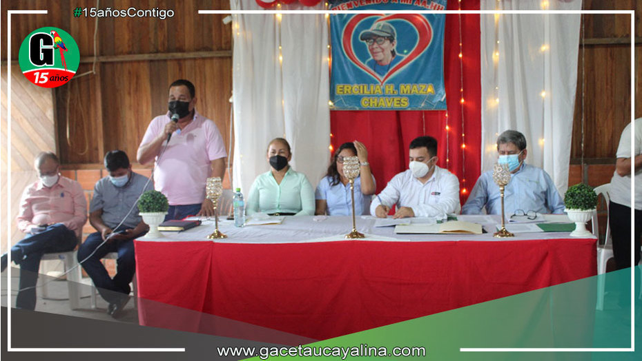 Firman convenio con MINEM para electrificación de 22 AA.HH. de Callería
