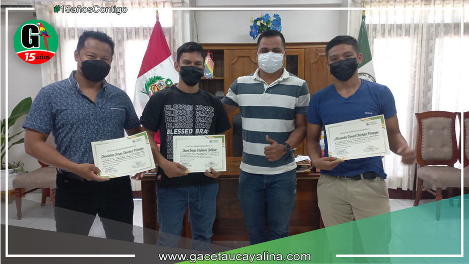 Campeones nacionales son reconocidos por Municipalidad de Yarinacocha