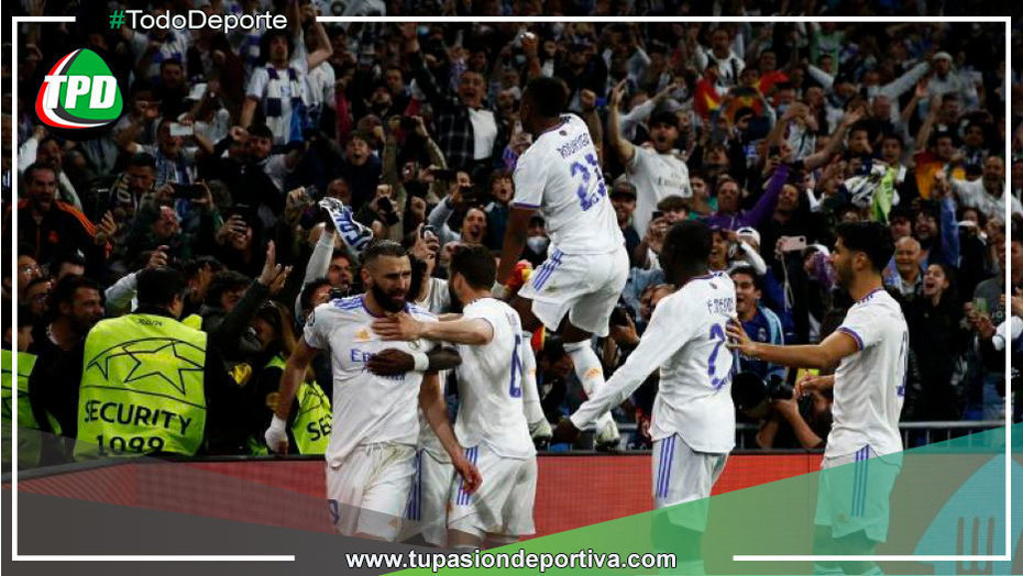 Real Madrid venció 3-1 a Manchester City y jugará la final ante Liverpool