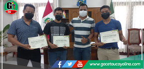 Campeones nacionales son reconocidos por Municipalidad de Yarinacocha