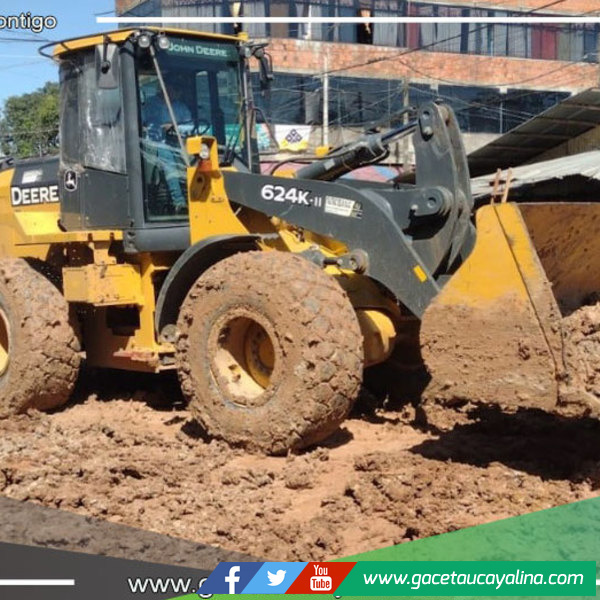 Obras en bulevar de Yarinacocha siguen su curso